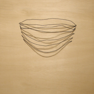 Nadia Myre 
A Basket for My Love, 2004
