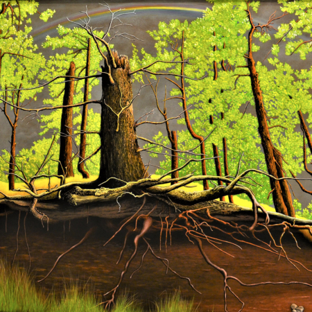Suzanne Joubert, Forêt à deux étages, 1990
